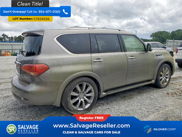 Used 2011 INFINITI QX56 2WD w/ Deluxe Touring Pkg image 4