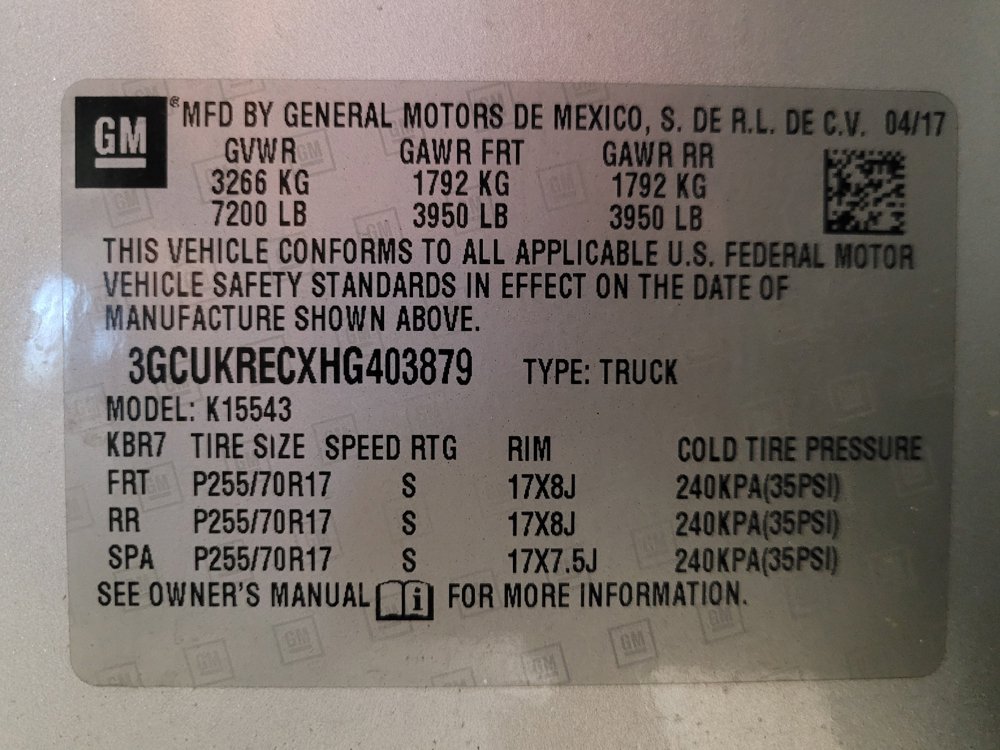 Used 2017 Chevrolet Silverado 1500 LT w/ LT Fleet Convenience Package AWD/4WD image 33