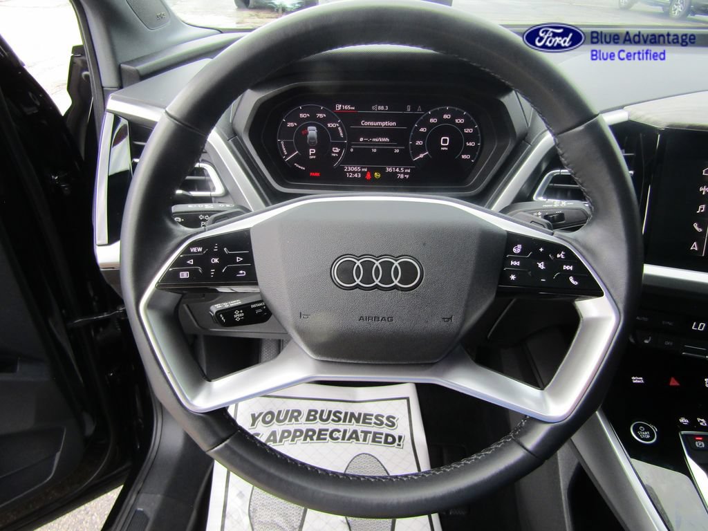 Used 2022 Audi Q4 e-tron Premium Plus w/ Premium Plus AWD/4WD image 21