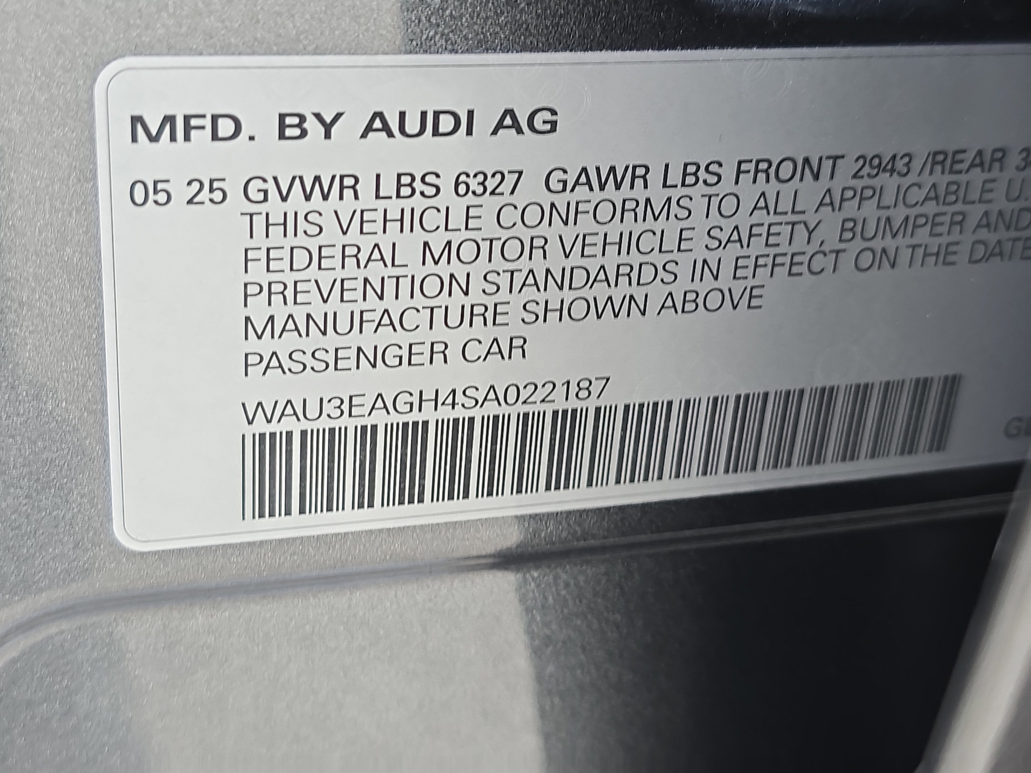 New 2025 Audi S6 e-tron Prestige image 33