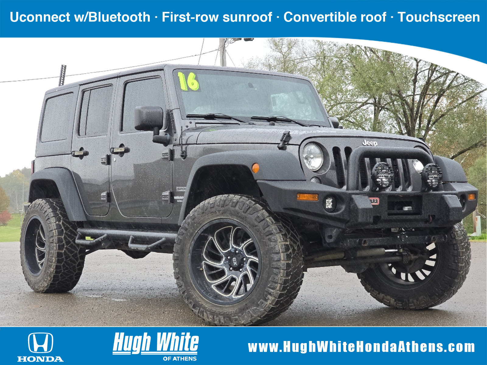 Used 2016 Jeep Wrangler Unlimited Sport w/ Quick Order Package 24S