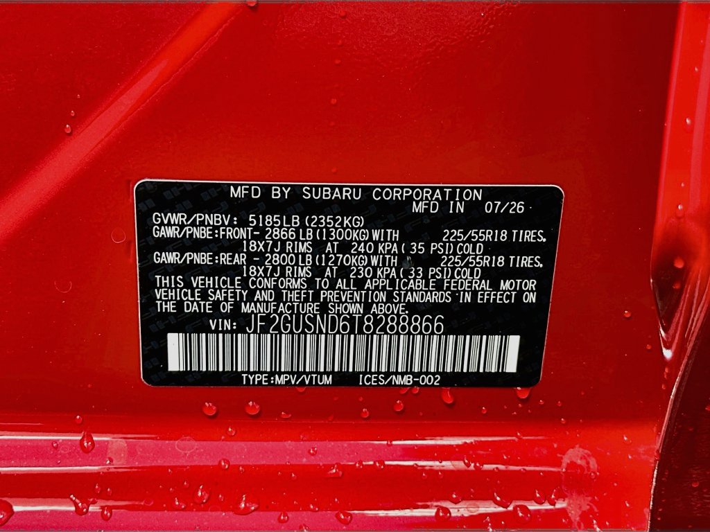 New 2026 Subaru Crosstrek 2.5i Limited AWD/4WD image 26