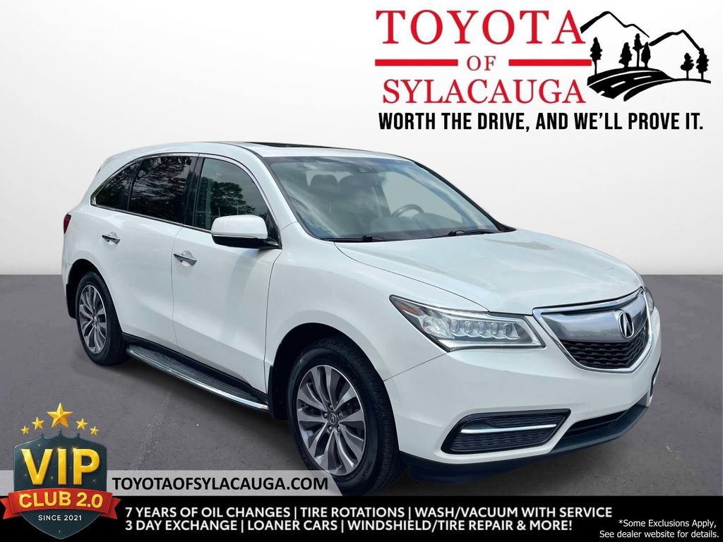 Used 2015 Acura MDX FWD w/ Tech & Entertainment