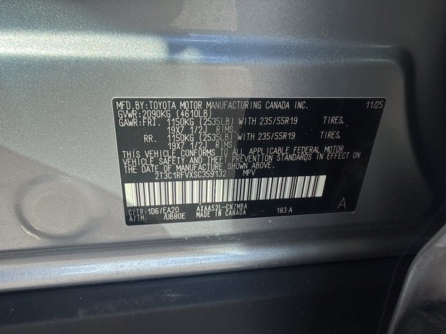 Used 2025 Toyota RAV4 XLE Premium w/ Weather Package FWD image 10