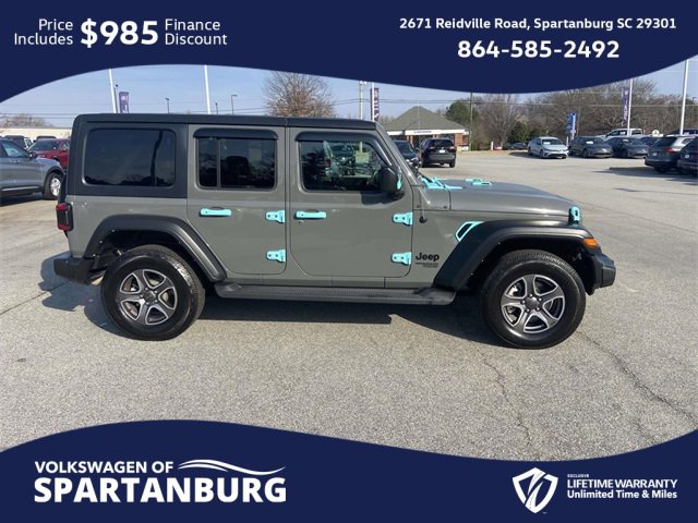 Used 2021 Jeep Wrangler Unlimited Sport image 2