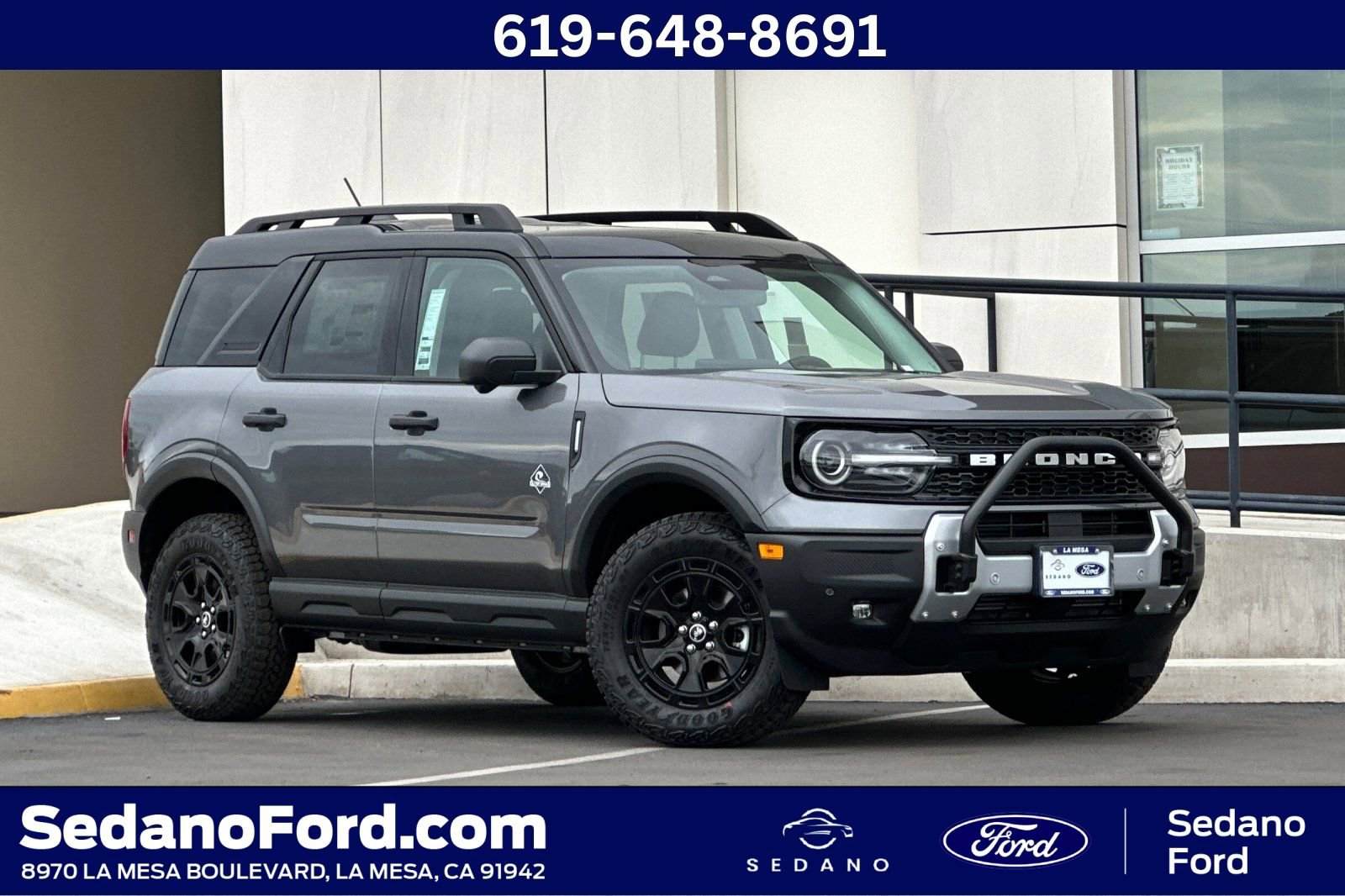 New 2025 Ford Bronco Sport Outer Banks w/ Sasquatch Outer Banks Package