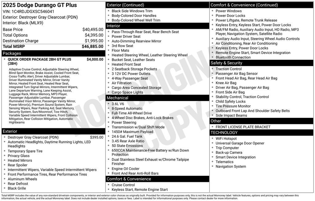 Used 2025 Dodge Durango GT image 15