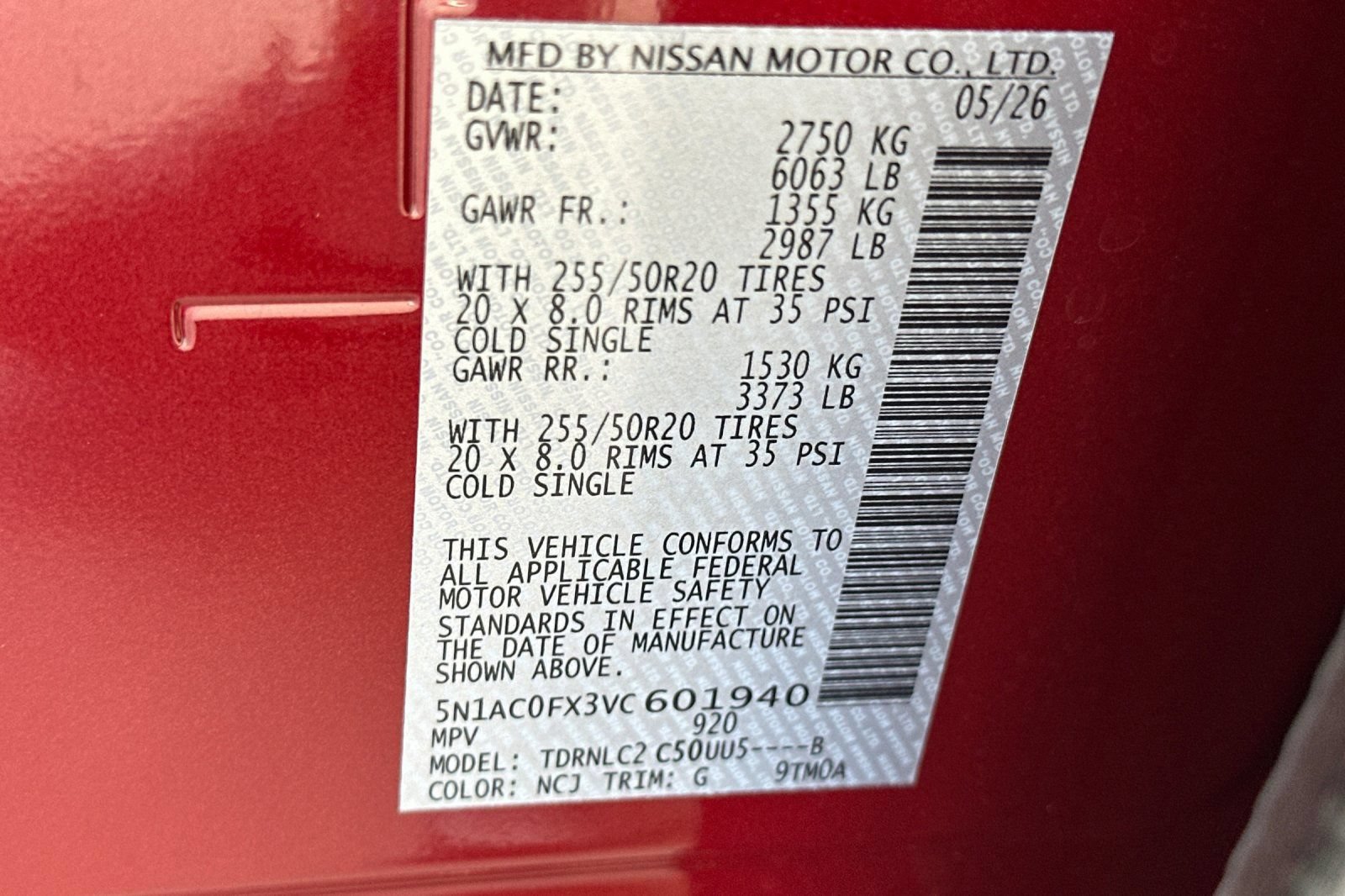 New 2027 INFINITI QX65 Sport w/ Cargo Package AWD/4WD image 31