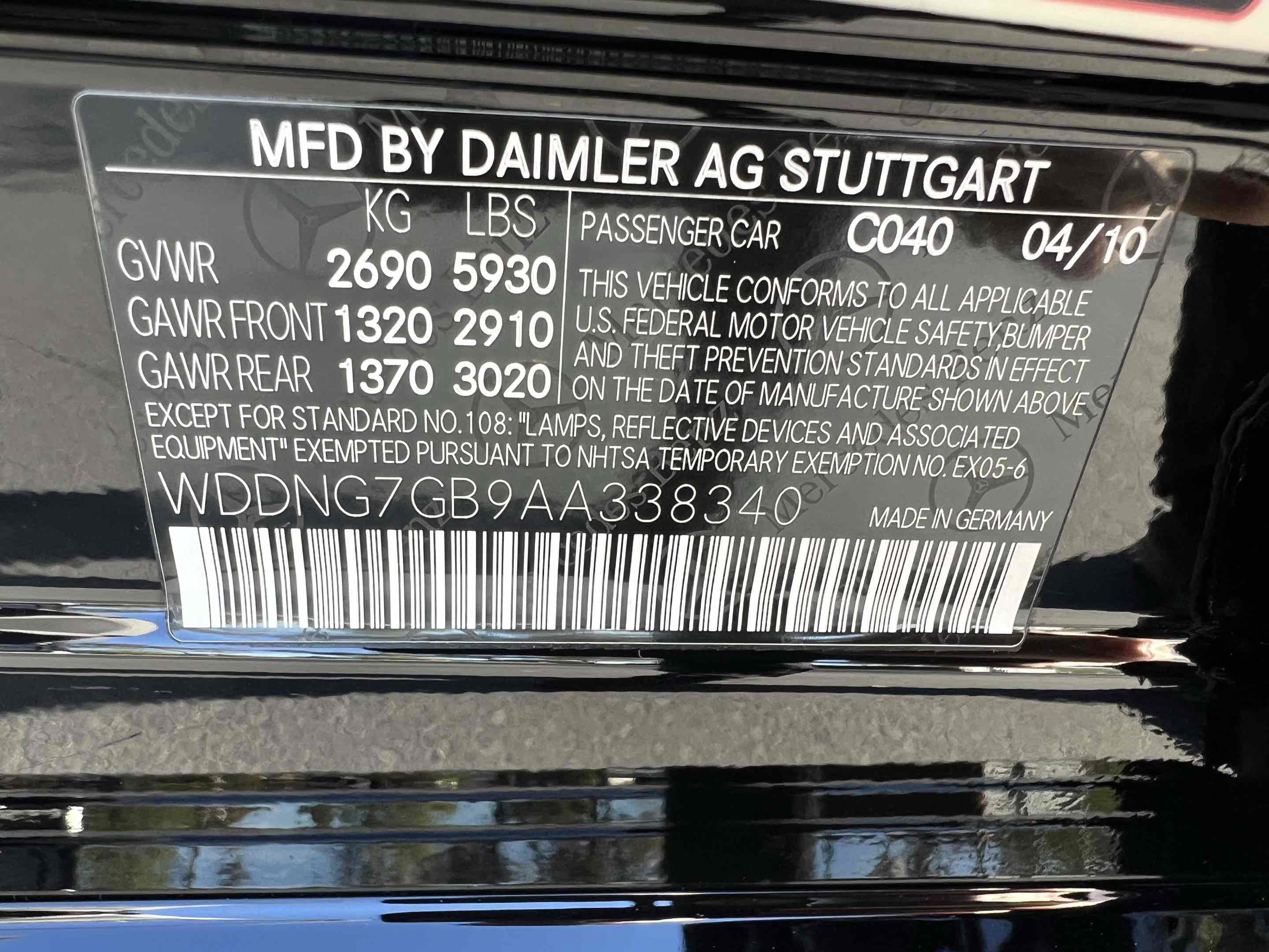 Used 2010 Mercedes-Benz S 600 image 12