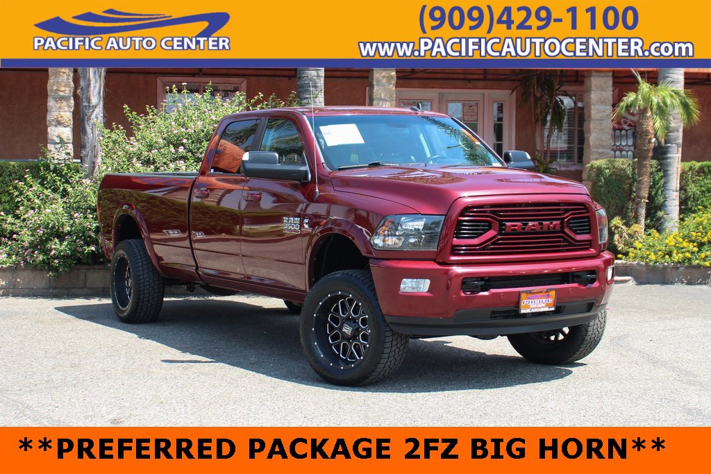 Used 2018 RAM 3500 Big Horn w/ Sport Appearance Group