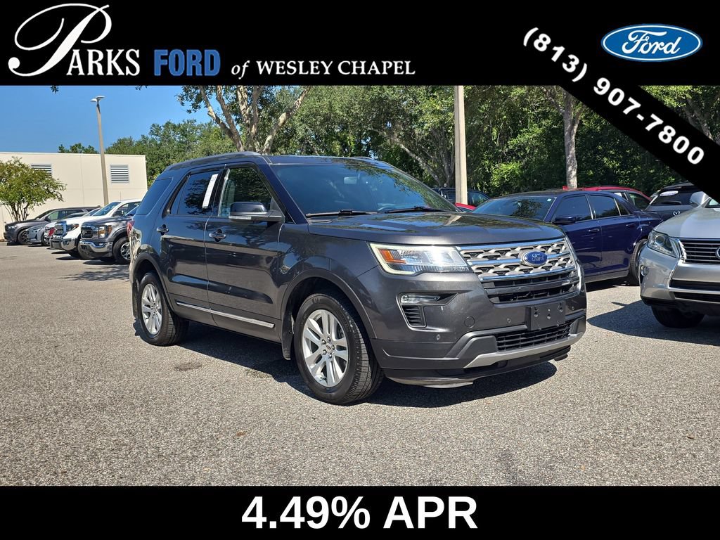 Certified 2018 Ford Explorer XLT w/ Equipment Group 202A AWD/4WD image 1