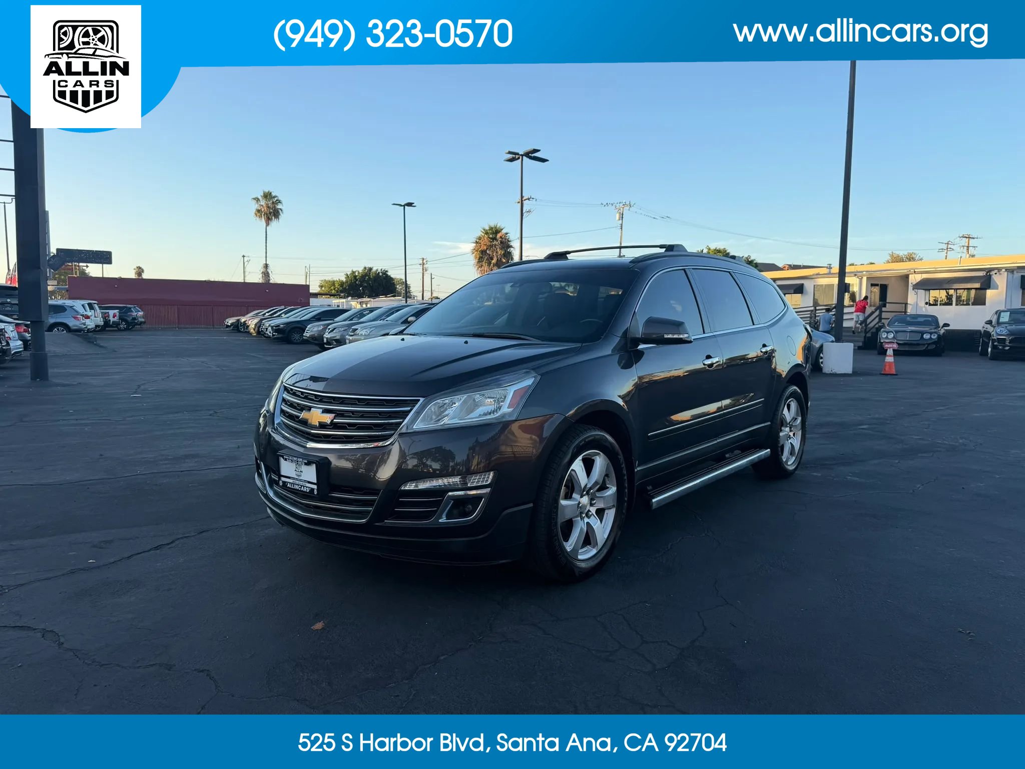 Used 2016 Chevrolet Traverse LTZ w/ LPO, 'HIT The Road' Package FWD image 1