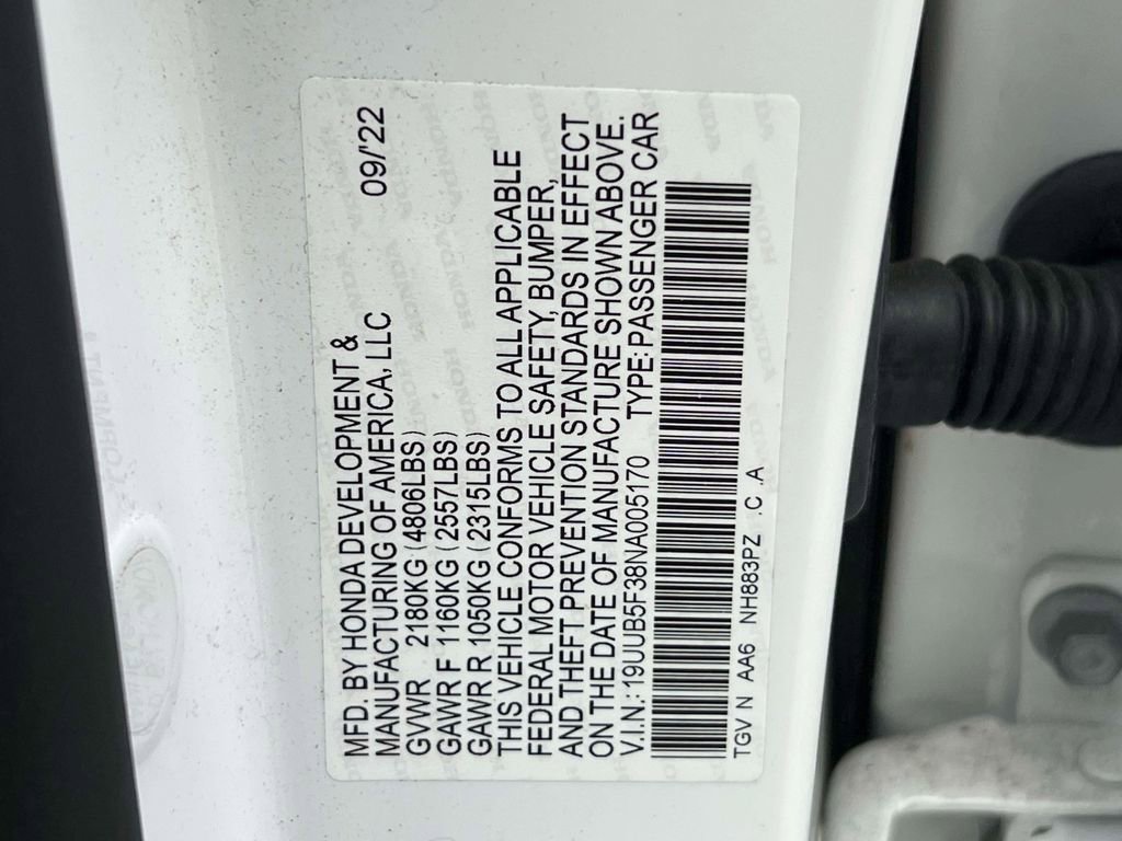 Used 2022 Acura TLX FWD image 18