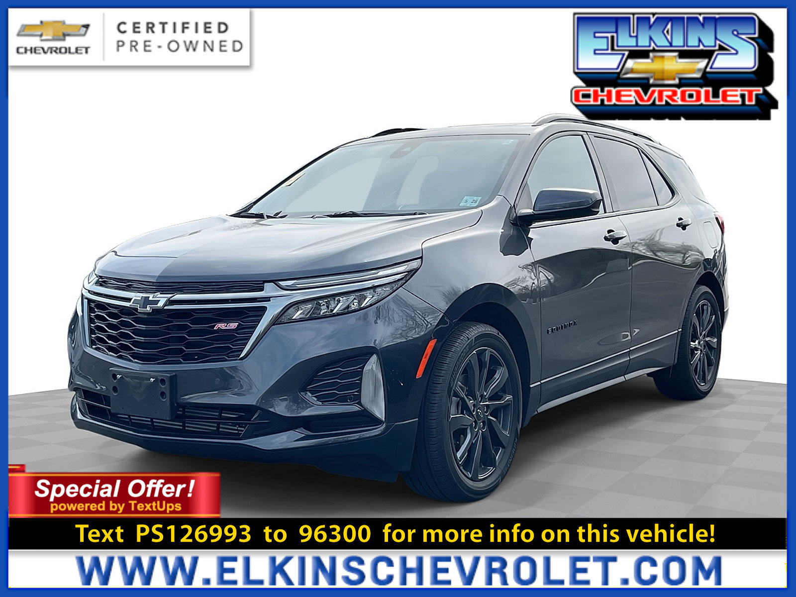 Used 2023 Chevrolet Equinox RS image 1