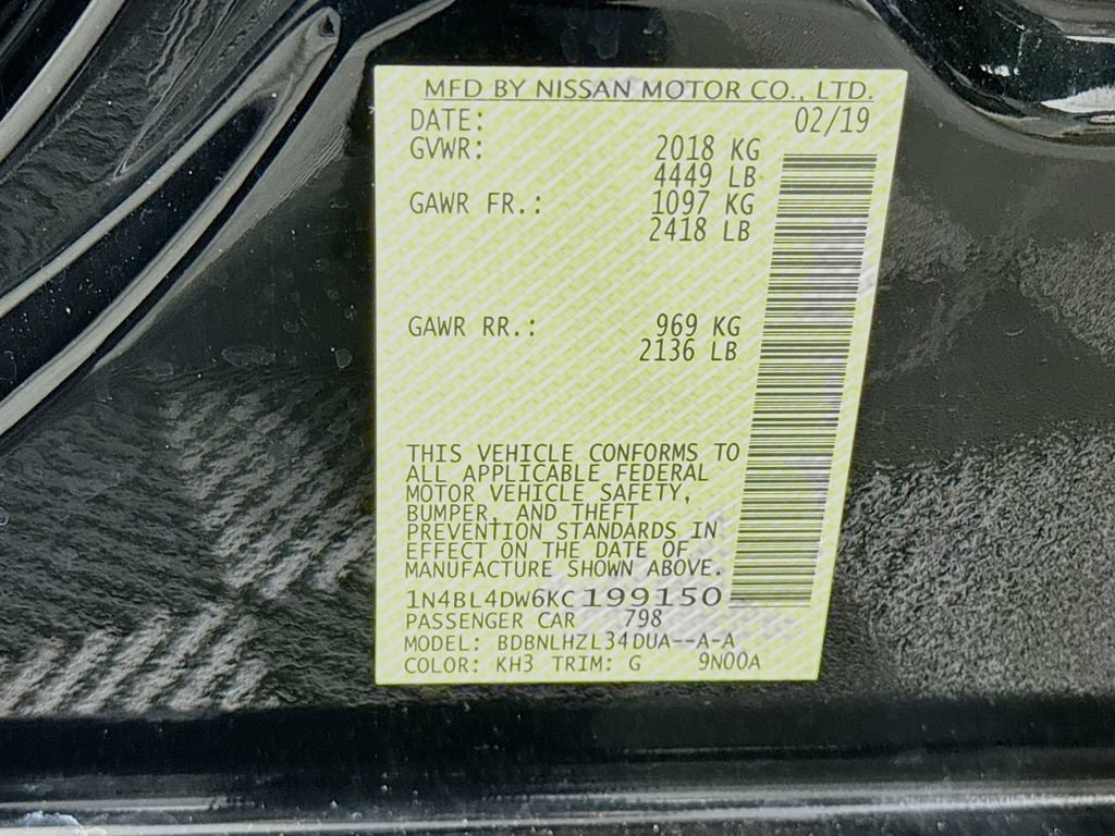 Used 2019 Nissan Altima 2.5 SV AWD/4WD image 34
