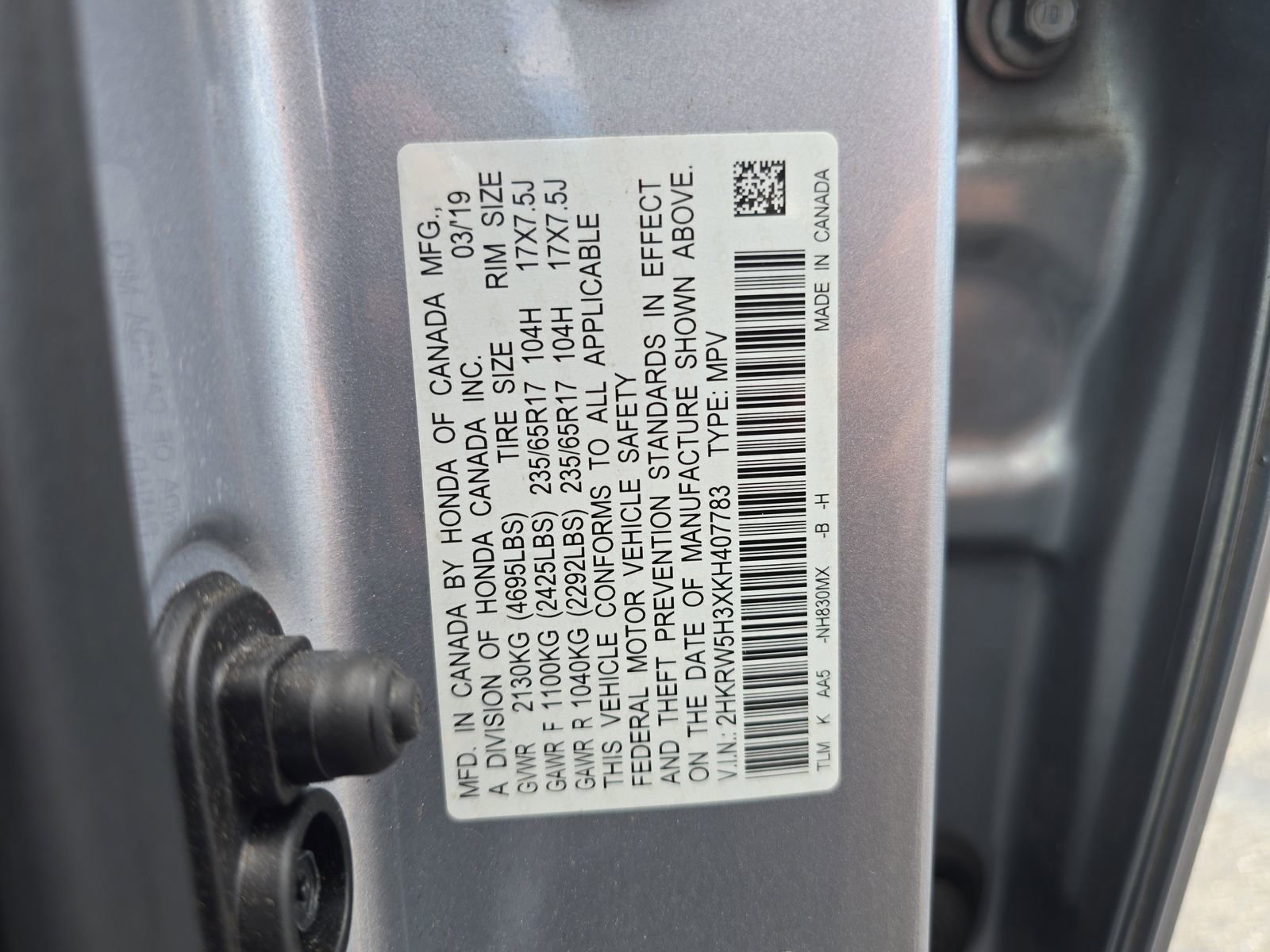 Used 2019 Honda CR-V LX image 28