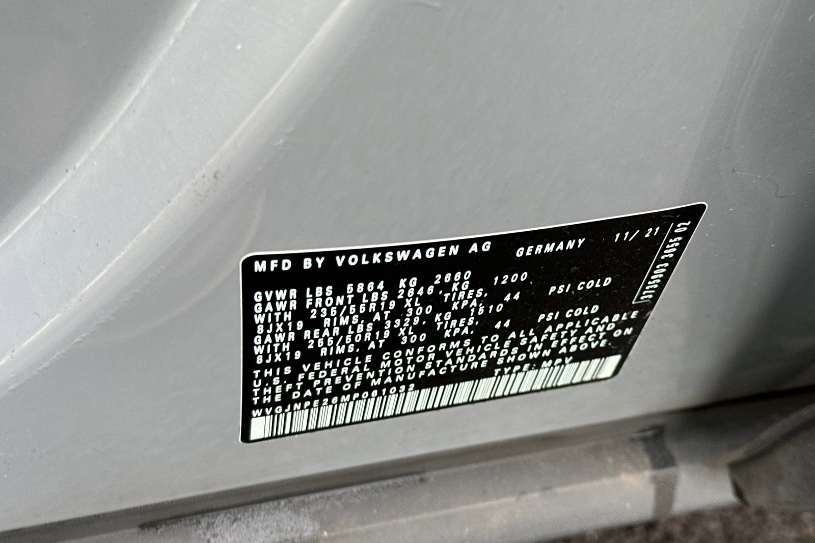 Used 2021 Volkswagen ID.4 Pro w/ ID.4 Protection Package (IPT) image 35