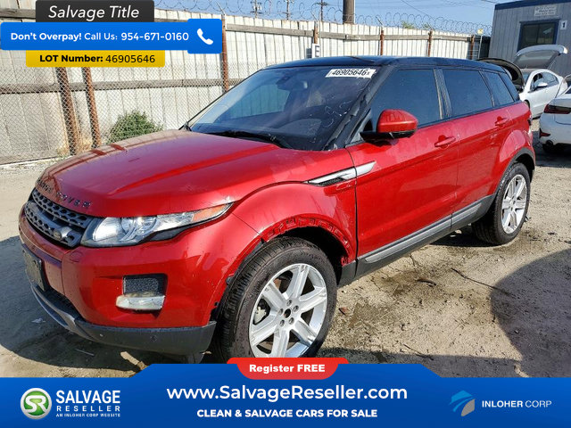 Used 2014 Land Rover Range Rover Evoque Pure Premium AWD/4WD image 1