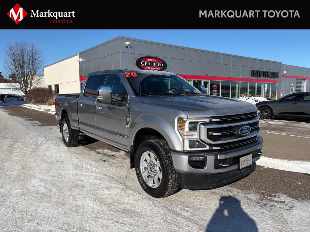 Used 2020 Ford F350 Platinum AWD/4WD image 1