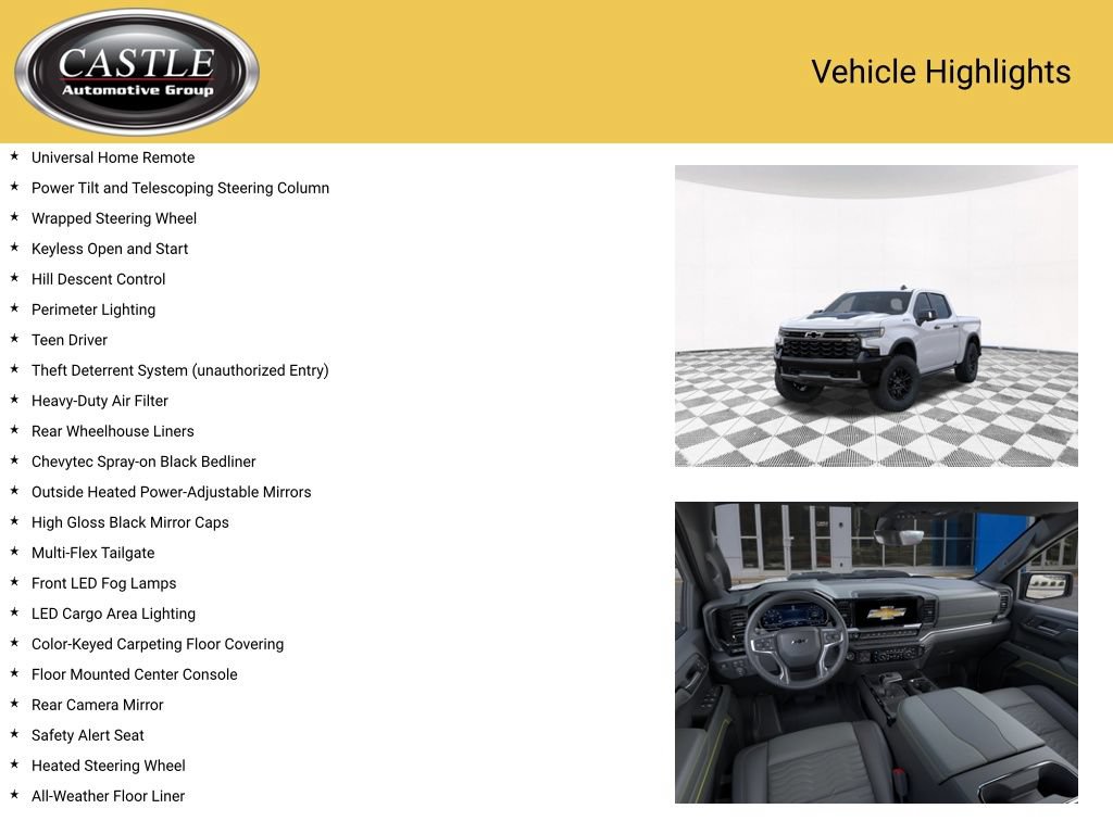 New 2026 Chevrolet Silverado 1500 ZR2 w/ Dark Appearance Package AWD/4WD image 20
