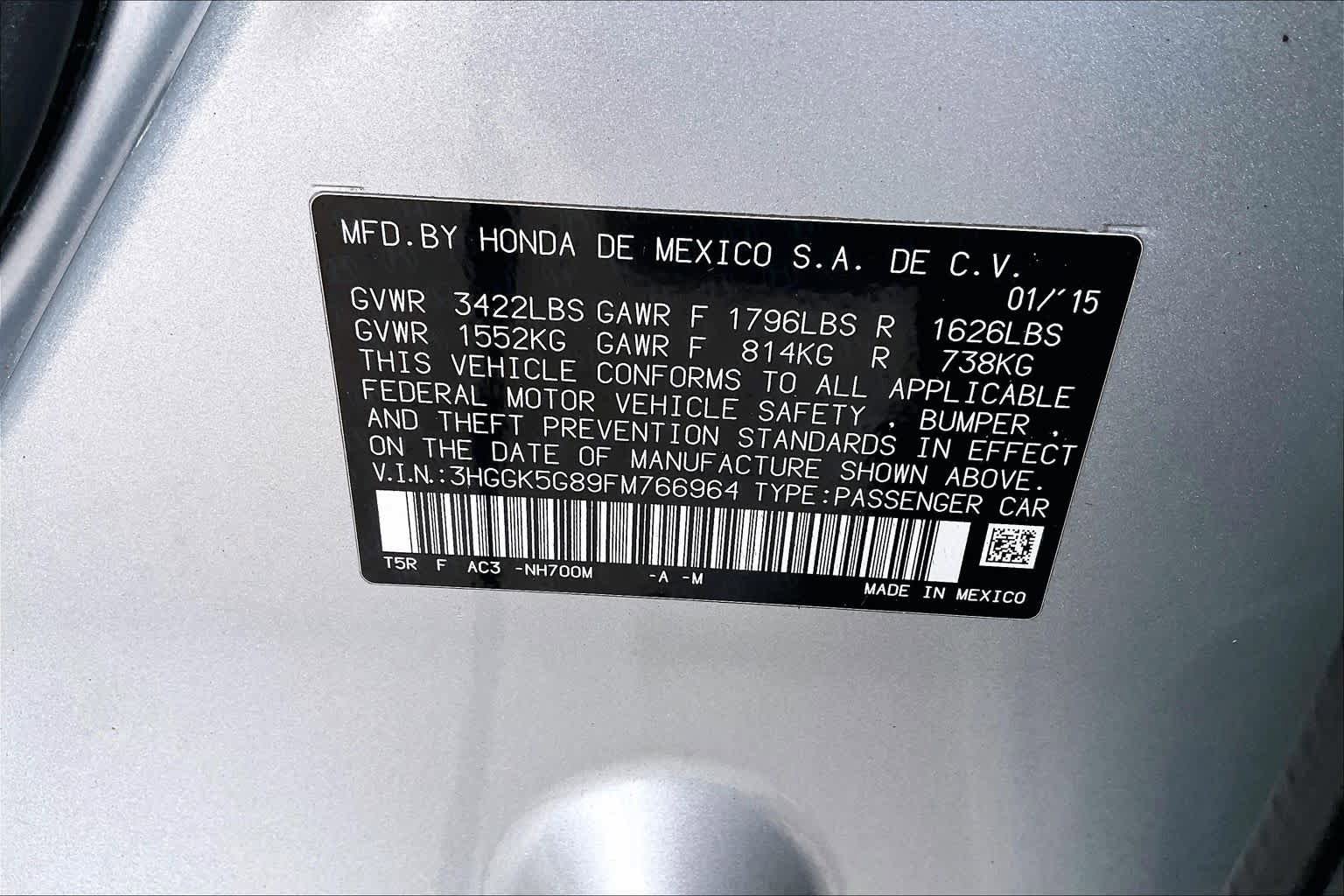 Used 2015 Honda Fit EX image 37