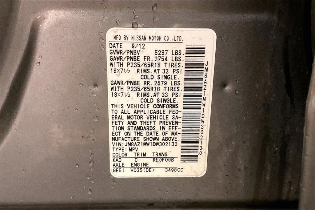 Used 2013 Nissan Murano SV w/ Value Pkg image 22