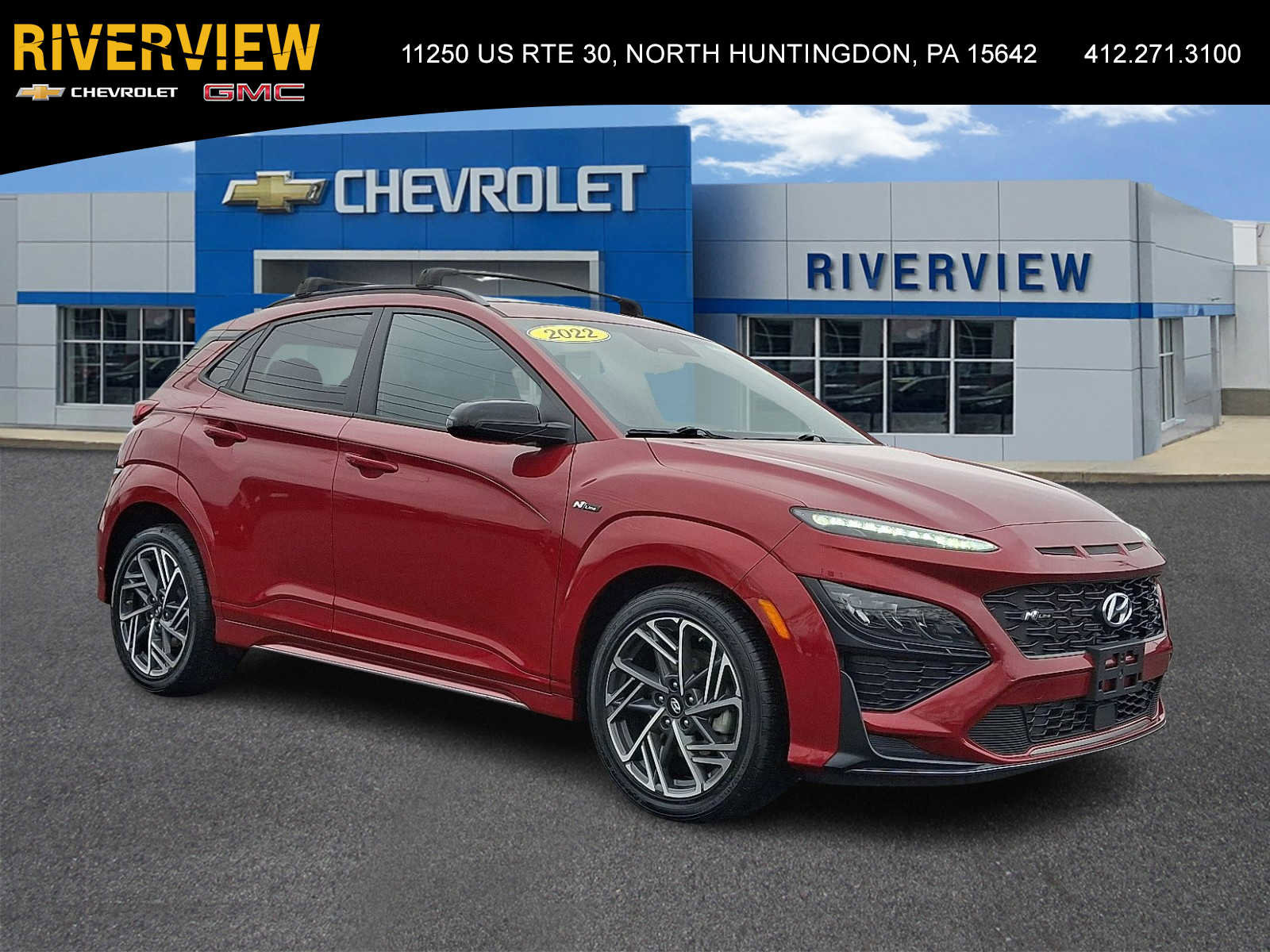 Used 2022 Hyundai Kona N Line w/ Tech Package image 1