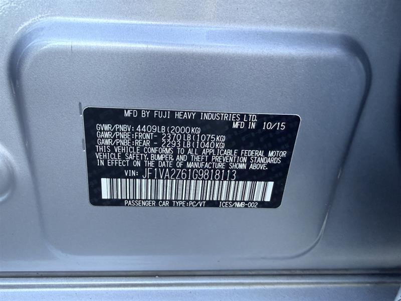 Used 2016 Subaru WRX STI Limited image 41