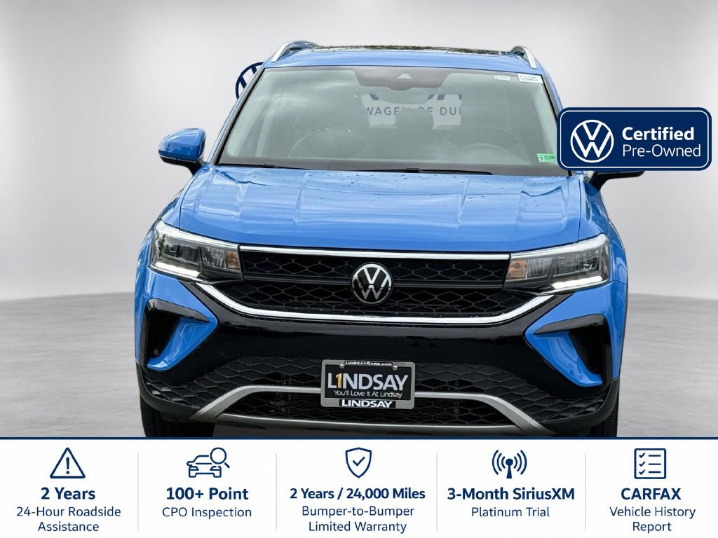 Certified 2023 Volkswagen Taos SE w/ Panoramic Sunroof Package FWD image 2