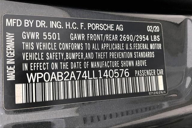 Used 2020 Porsche Panamera 4S image 34