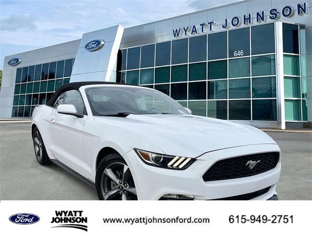 Certified 2017 Ford Mustang Convertible w/ Equipment Group 051A image 1