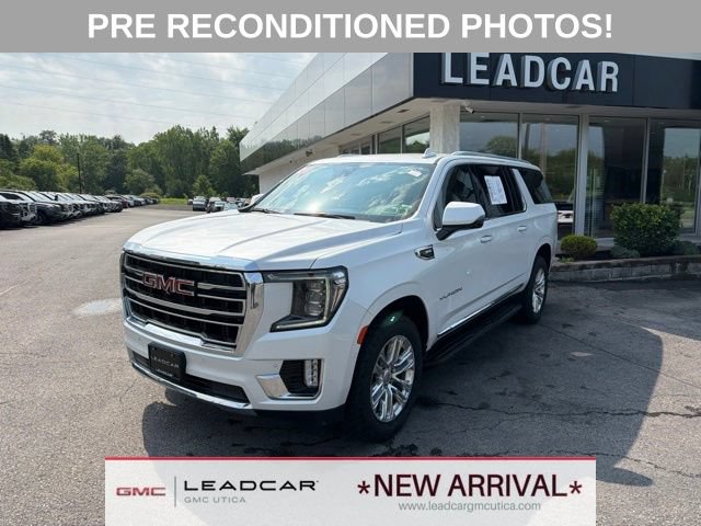Used 2021 GMC Yukon XL SLT w/ Rear Media and Nav Package