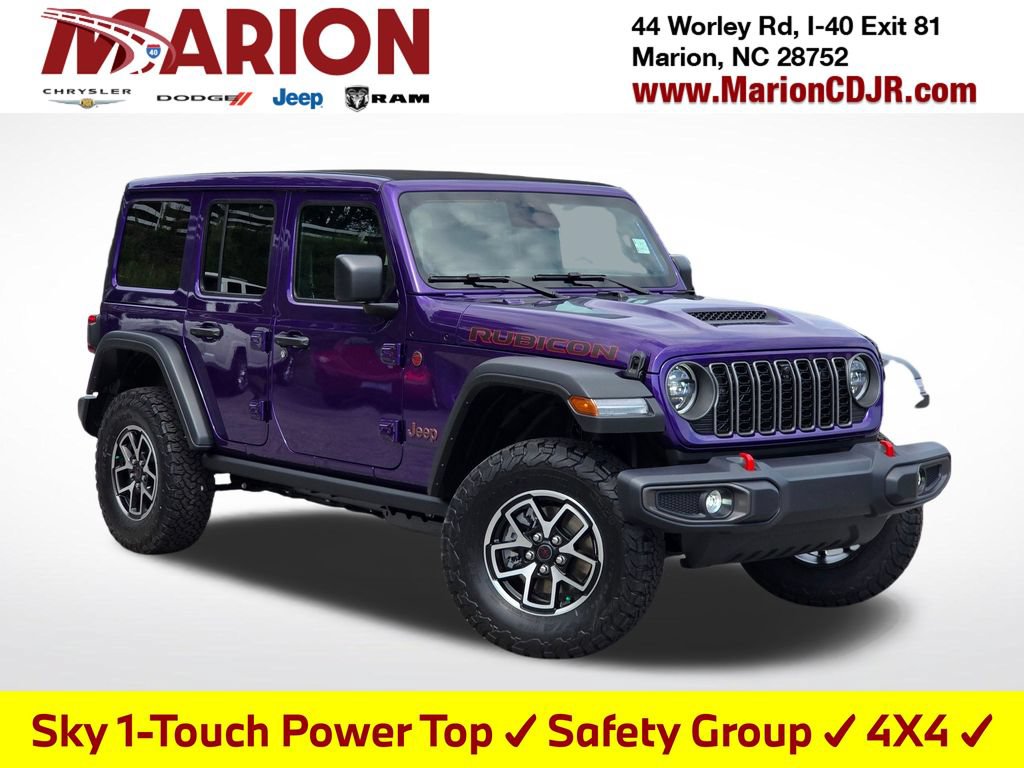 New 2026 Jeep Wrangler Unlimited Rubicon w/ Safety Group