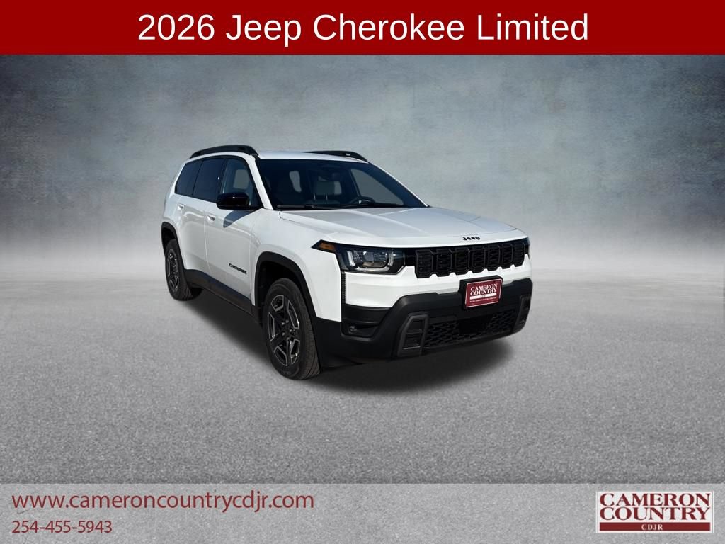 New 2026 Jeep Cherokee Limited AWD/4WD image 1