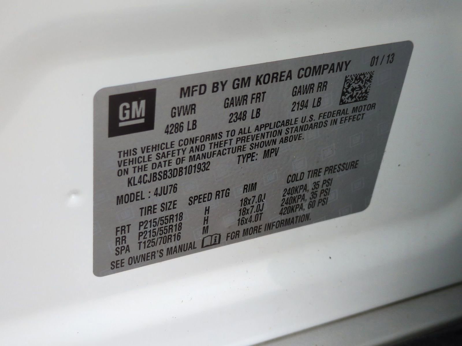 Used 2013 Buick Encore Convenience image 38