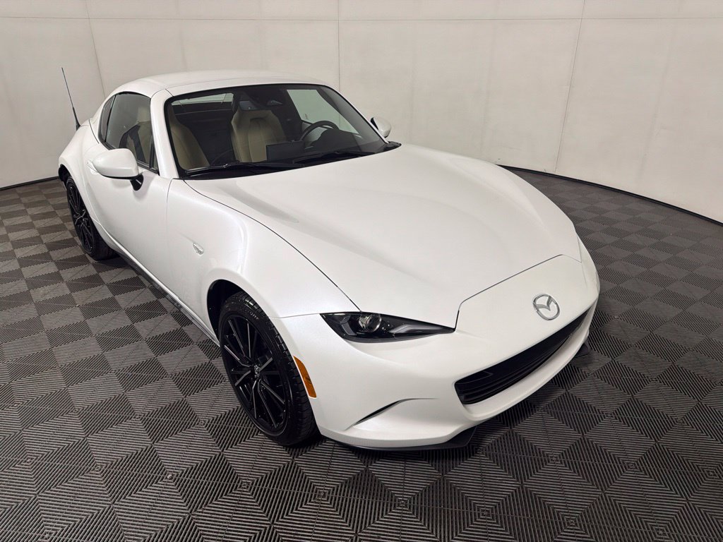 Certified 2025 MAZDA MX-5 Miata RF Grand Touring w/ Weather Package