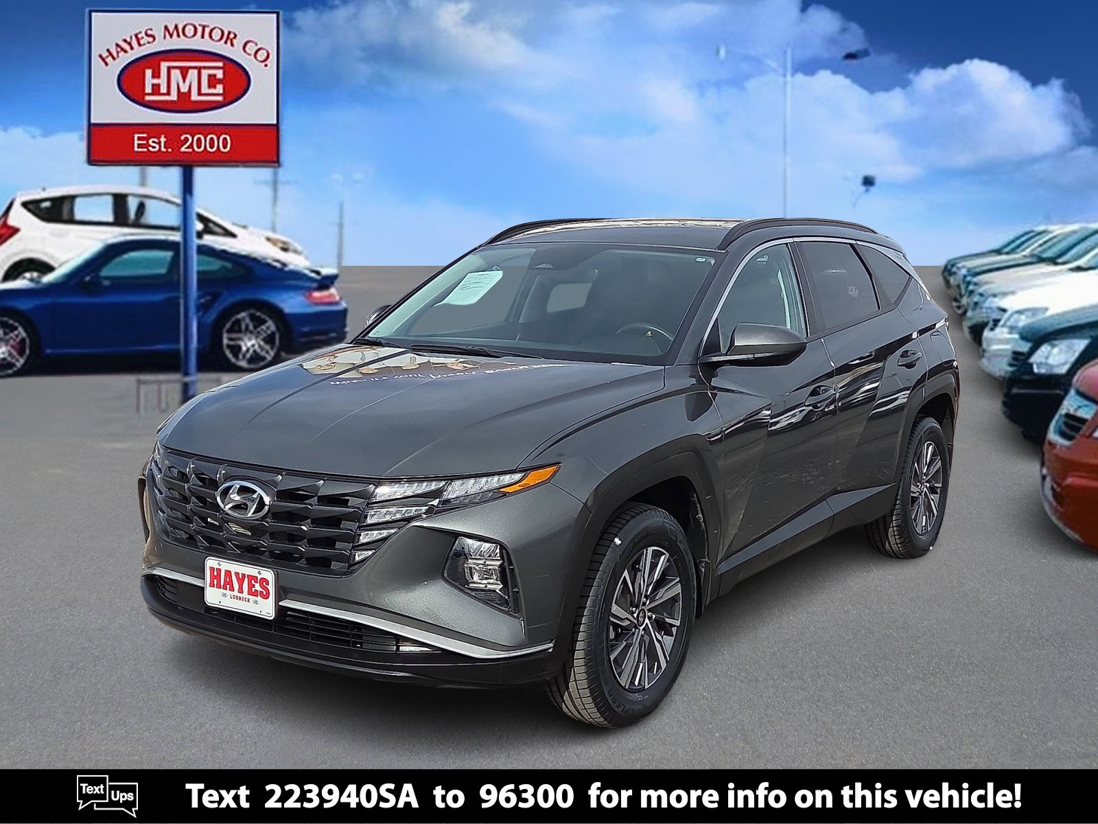 Used 2024 Hyundai Tucson Blue image 1