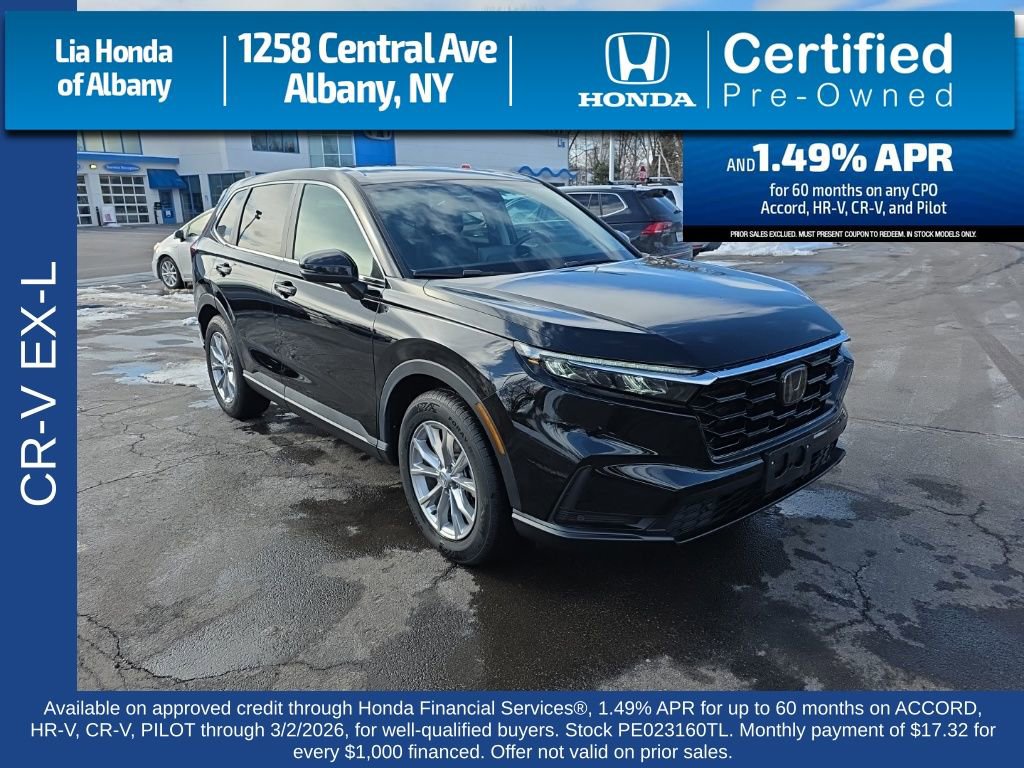 Certified 2023 Honda CR-V EX-L image 1