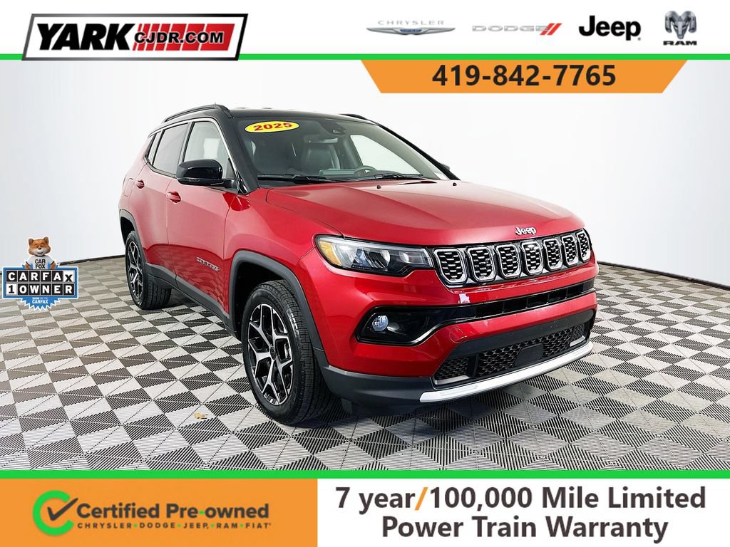Certified 2025 Jeep Compass Limited