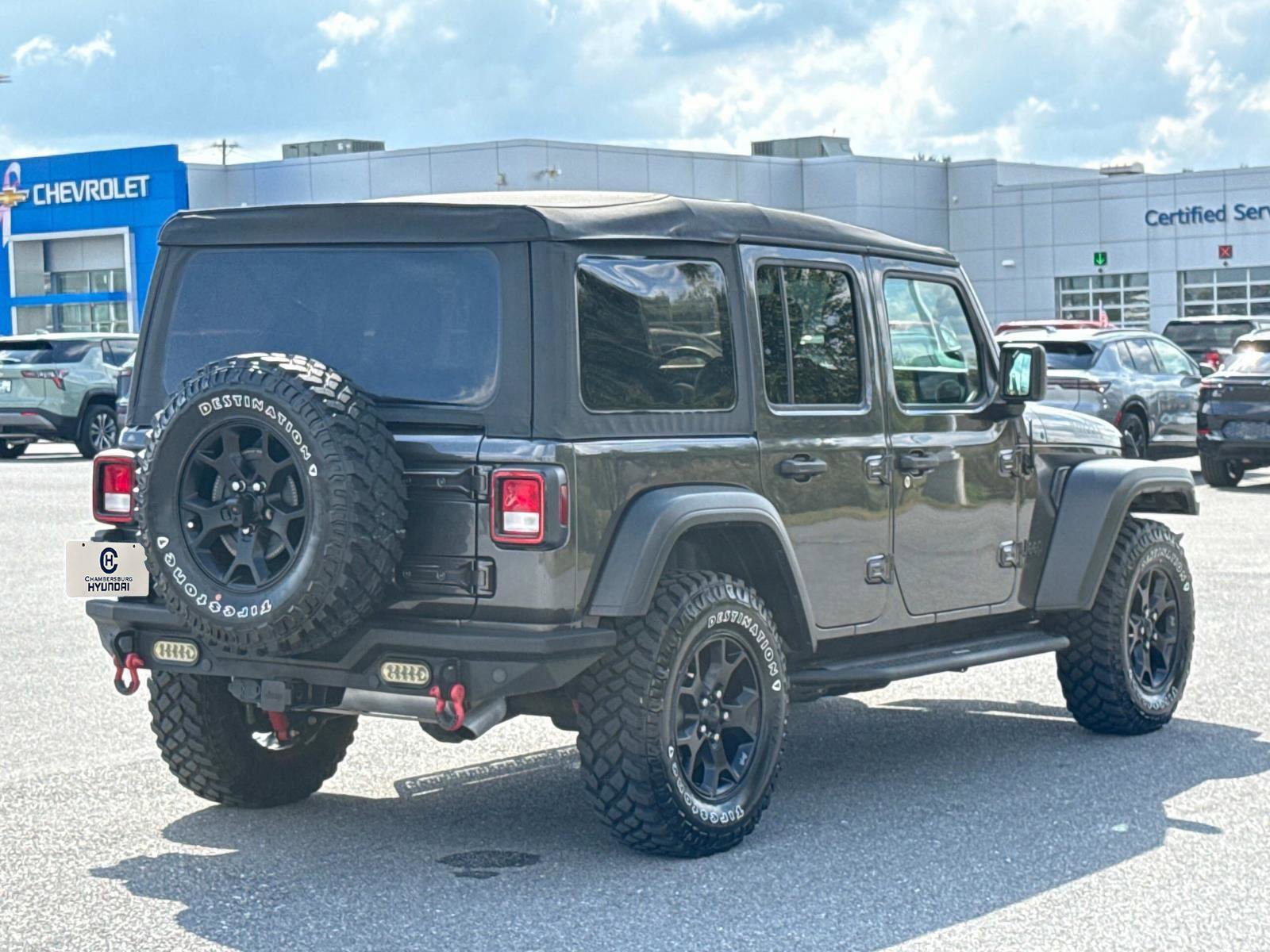 Used 2021 Jeep Wrangler Unlimited Sport image 25