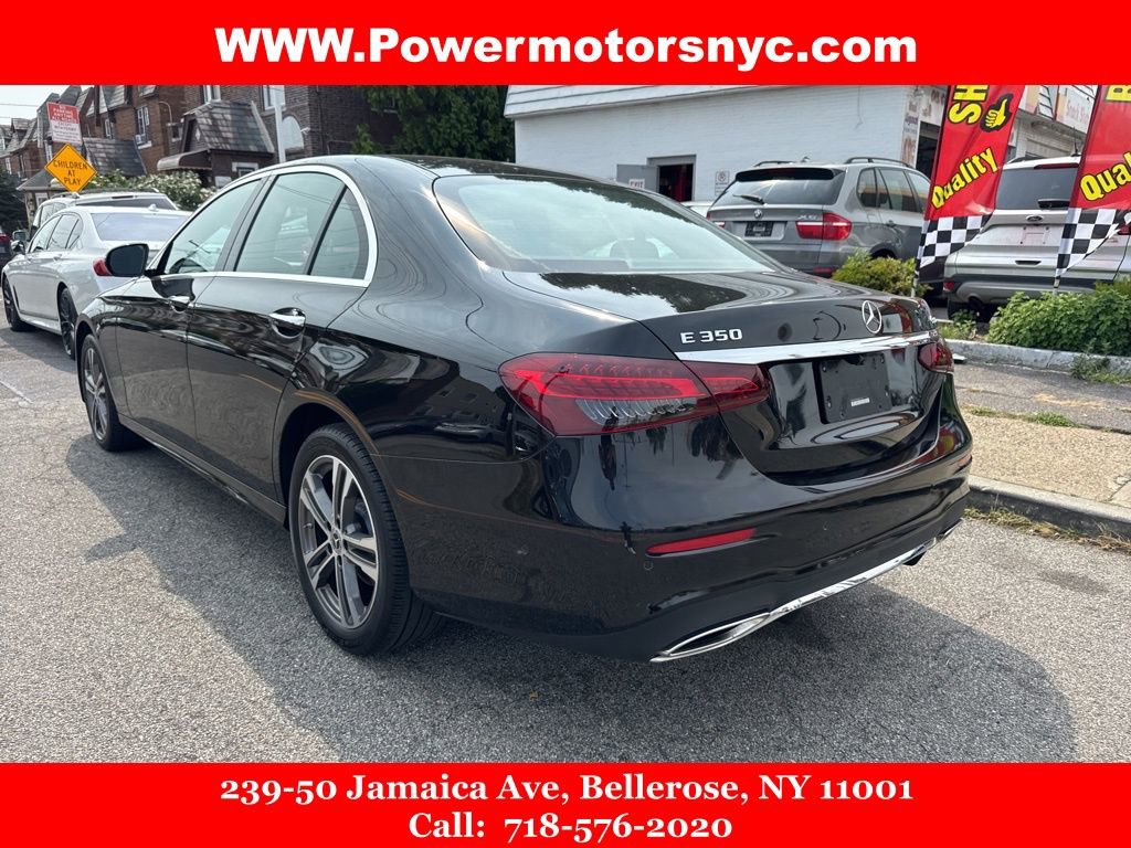 Used 2021 Mercedes-Benz E 350 4MATIC Sedan image 3