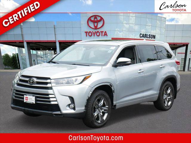 Certified 2018 Toyota Highlander Limited Platinum
