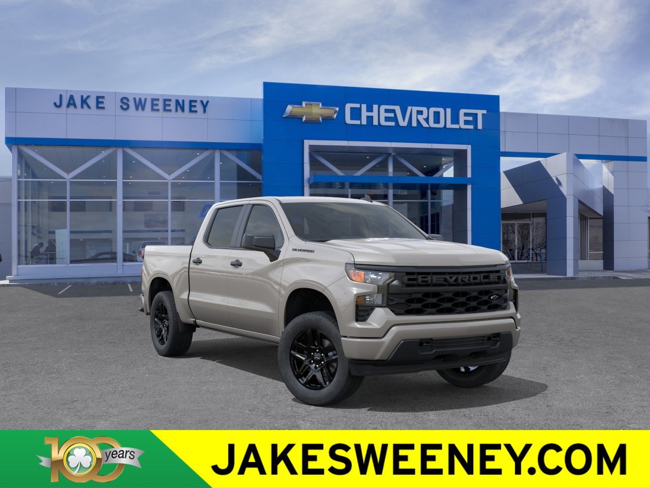 New 2026 Chevrolet Silverado 1500 Custom w/ LPO, Dark Essentials Package AWD/4WD video 1