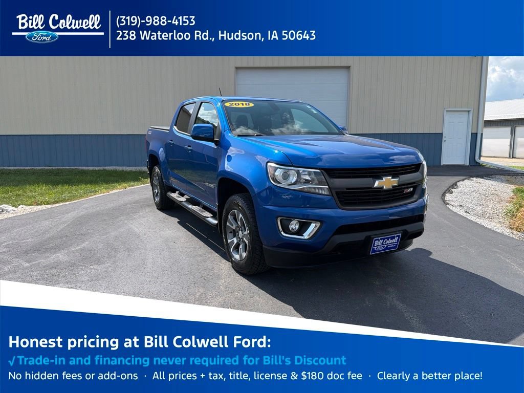 Used 2018 Chevrolet Colorado Z71