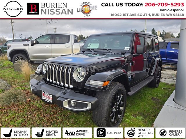 Used 2021 Jeep Wrangler Unlimited Sahara w/ Cold Weather Group image 1