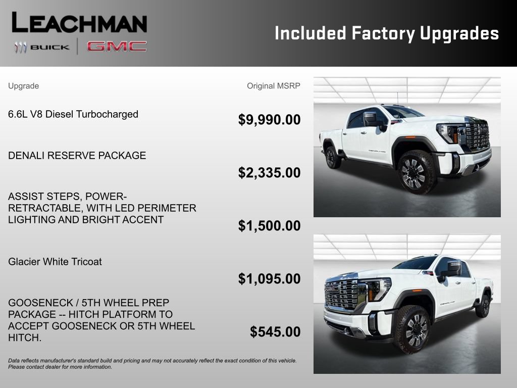 New 2026 GMC Sierra 2500 Denali w/ Denali Reserve Package AWD/4WD image 4