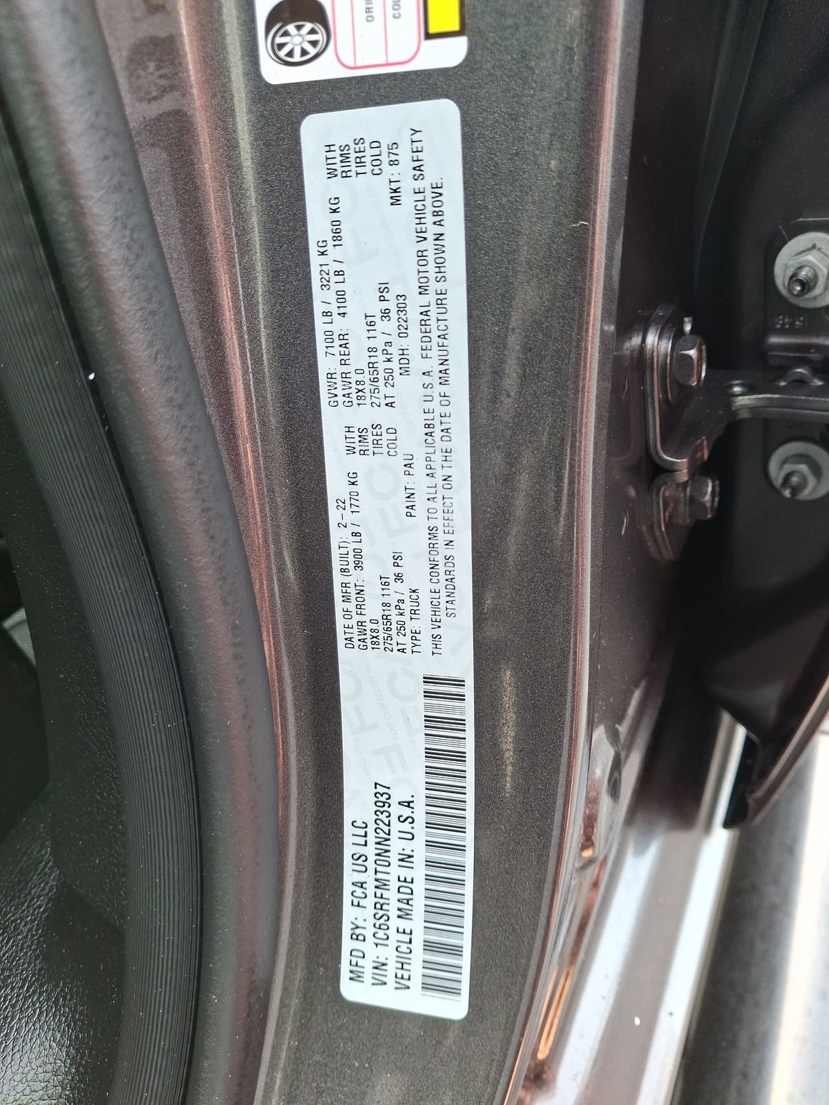 Used 2022 RAM 1500 Big Horn AWD/4WD image 26