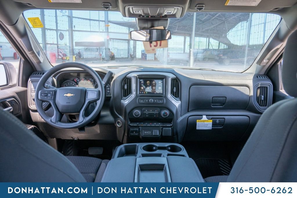 New 2026 Chevrolet Silverado 1500 Custom w/ LPO, Dark Essentials Package RWD image 3