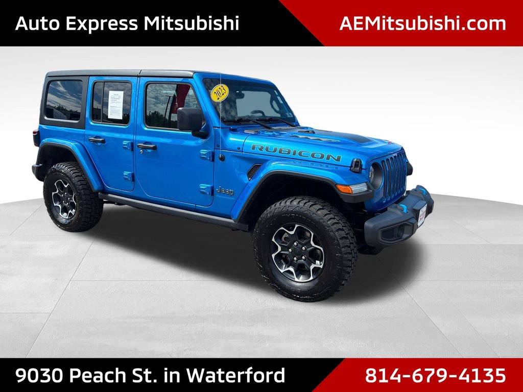 Used 2023 Jeep Wrangler Unlimited Rubicon 4xe w/ Cold Weather Group
