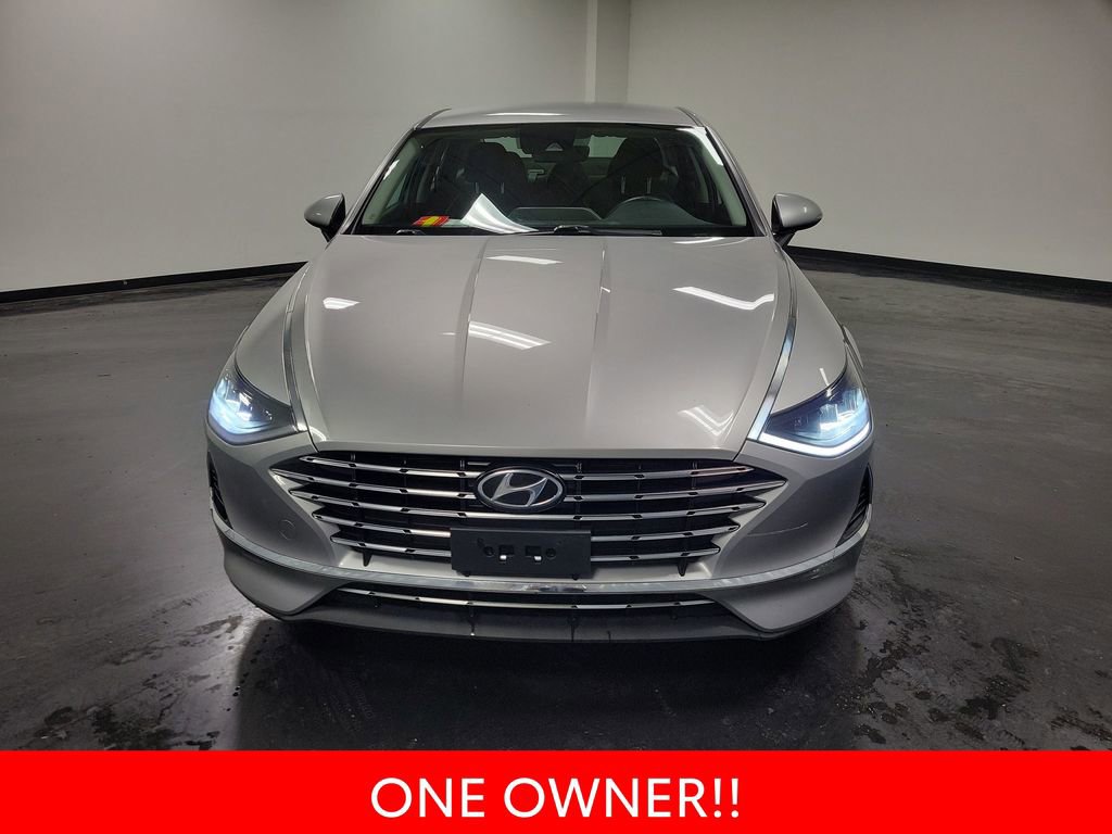 Used 2021 Hyundai Sonata Blue image 3